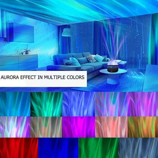 Projecteur Galaxie & Aurores Boréales LED — Ambiance Cosmos pour Chambre & Salon