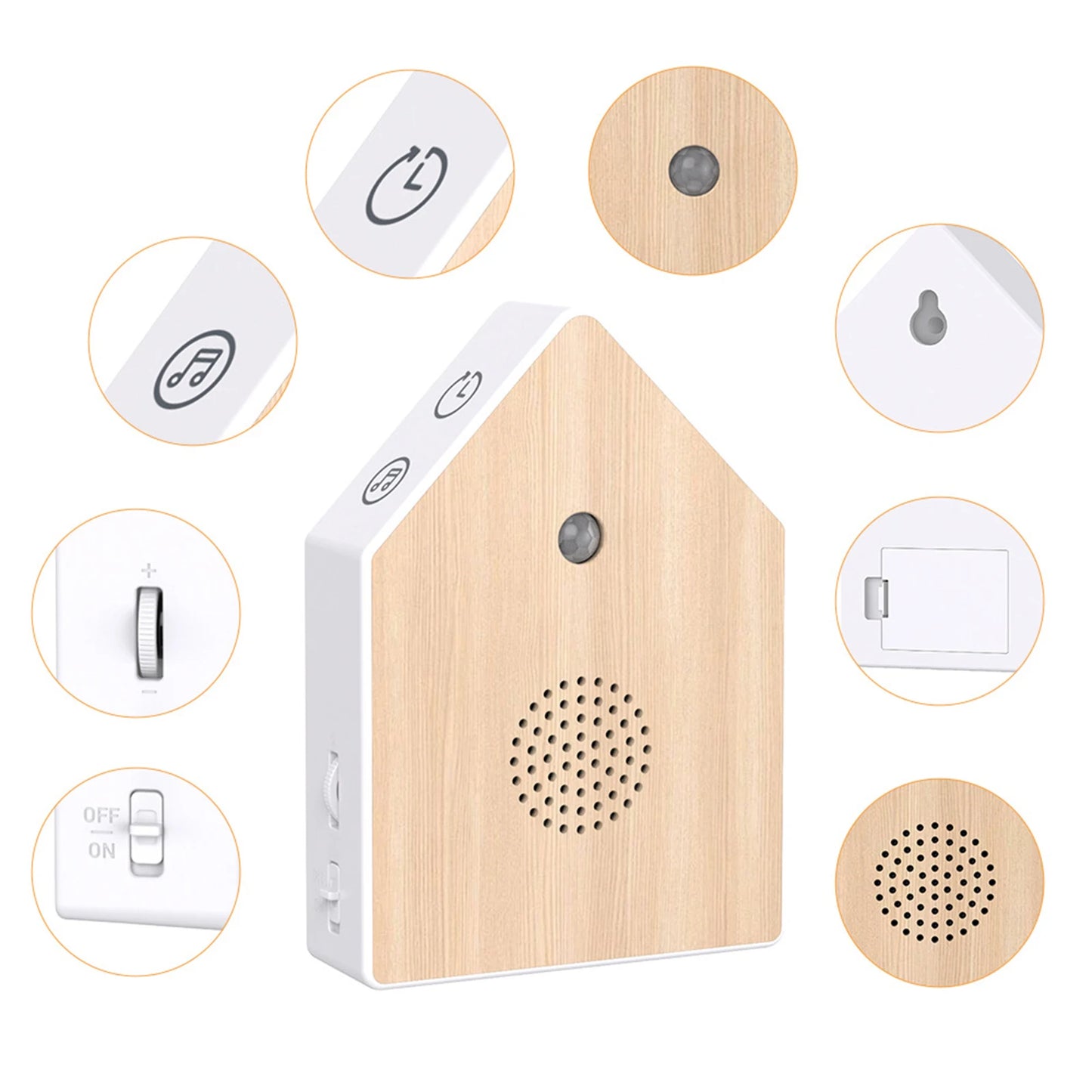 Bird Sounds Box — Nature Ambiance for Indoors & Garden