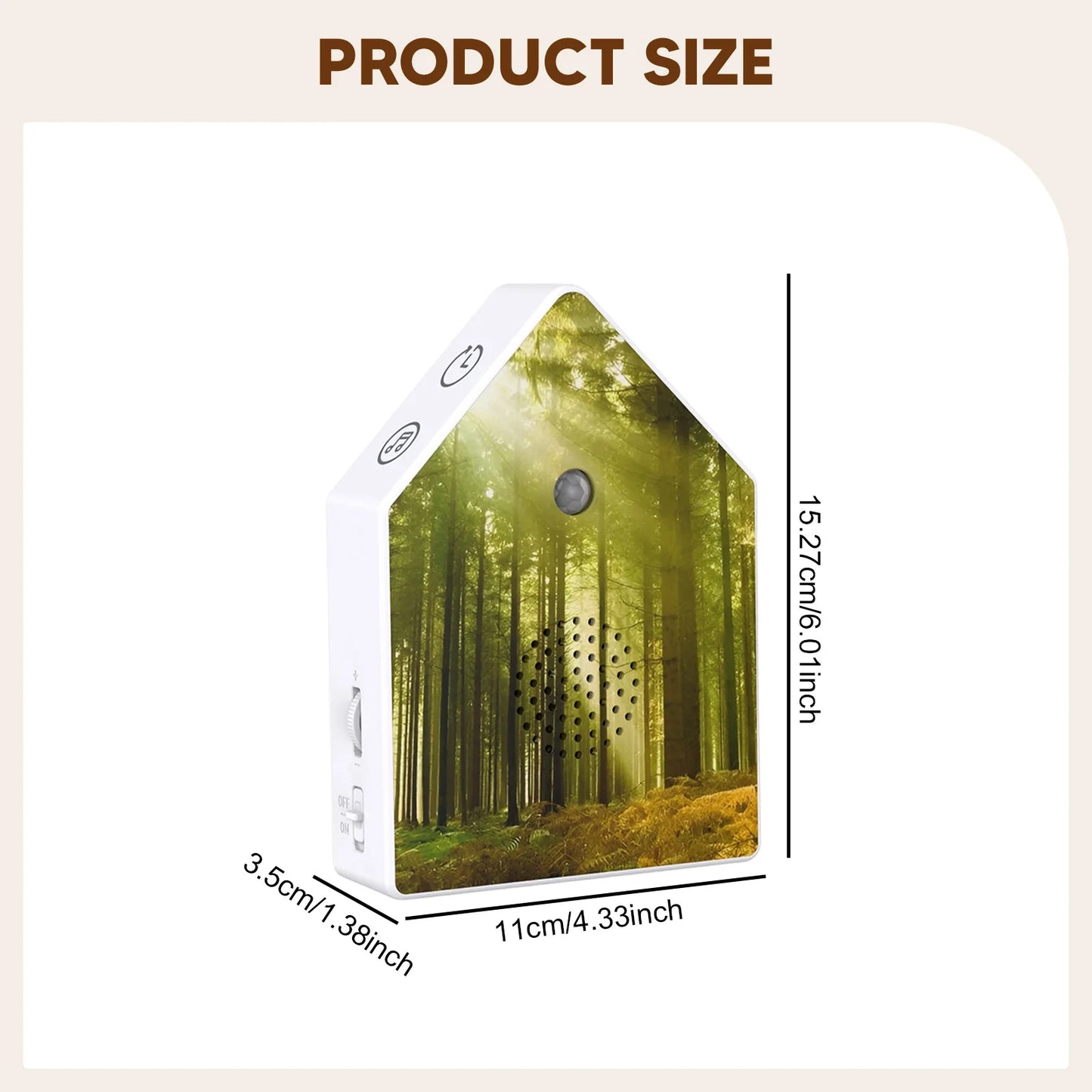 Bird Sounds Box — Nature Ambiance for Indoors & Garden