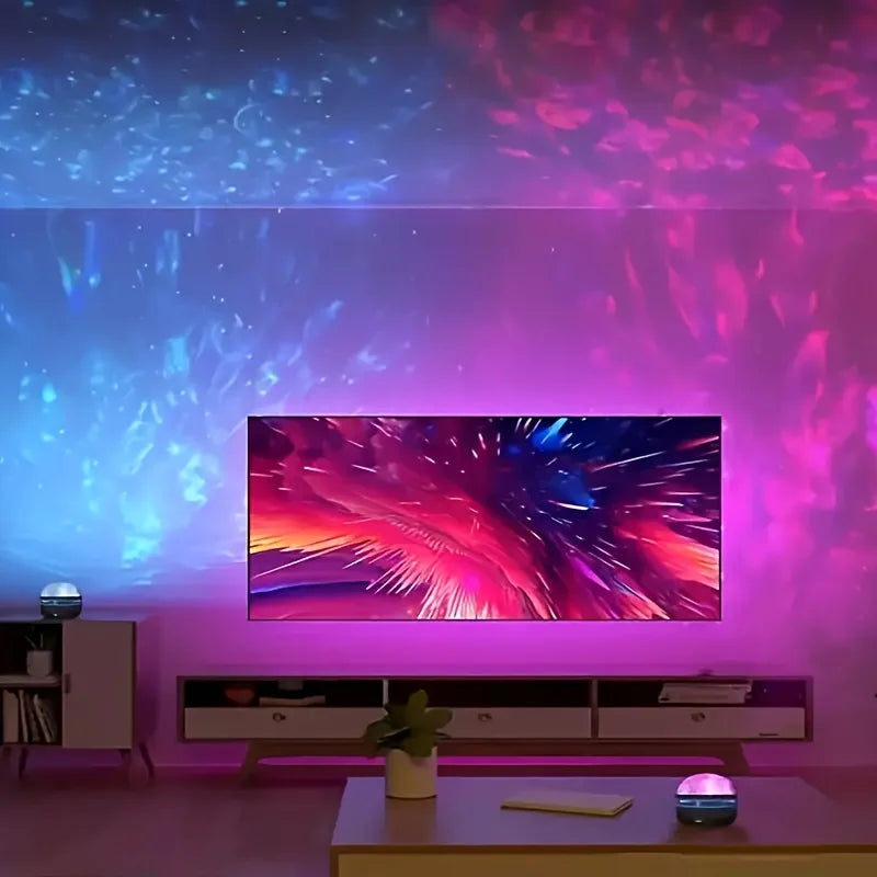 LED Galaxy & Aurora Projector — Cosmos Ambiance for Bedroom & Living Room