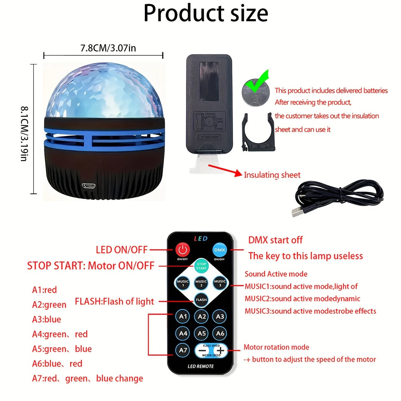 LED Galaxy & Aurora Projector — Cosmos Ambiance for Bedroom & Living Room