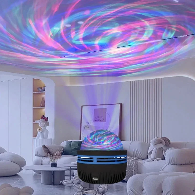 LED Galaxy & Aurora Projector — Cosmos Ambiance for Bedroom & Living Room
