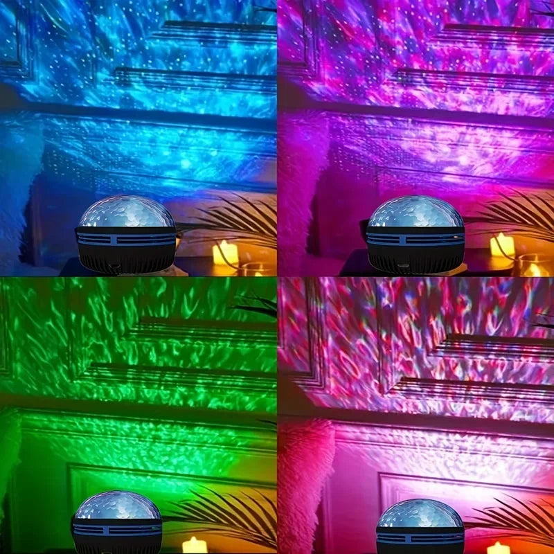 LED Galaxy & Aurora Projector — Cosmos Ambiance for Bedroom & Living Room