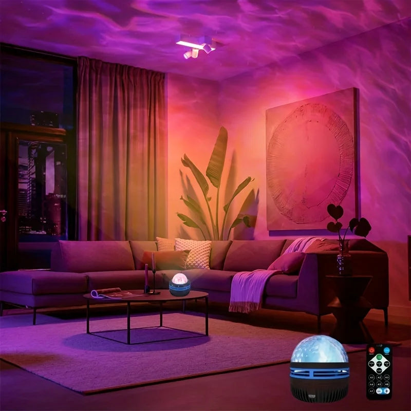 LED Galaxy & Aurora Projector — Cosmos Ambiance for Bedroom & Living Room