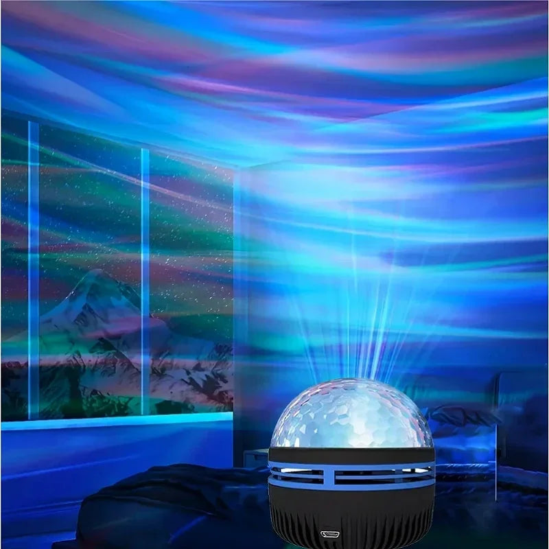 LED Galaxy & Aurora Projector — Cosmos Ambiance for Bedroom & Living Room