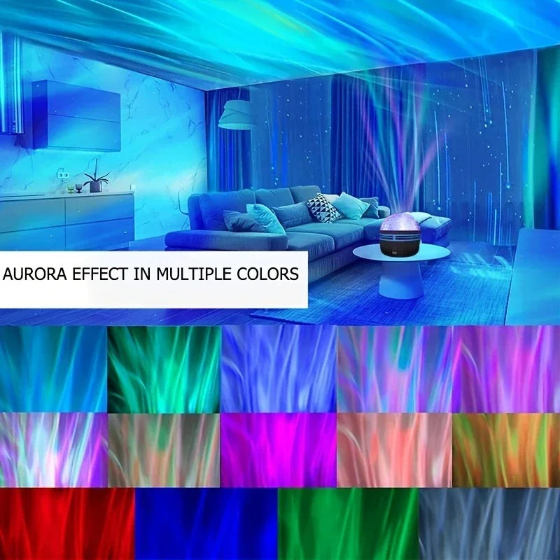 LED Galaxy & Aurora Projector — Cosmos Ambiance for Bedroom & Living Room