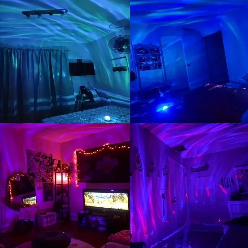 LED Galaxy & Aurora Projector — Cosmos Ambiance for Bedroom & Living Room